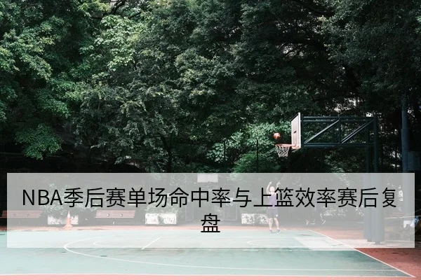 NBA季后赛单场命中率与上篮效率赛后复盘